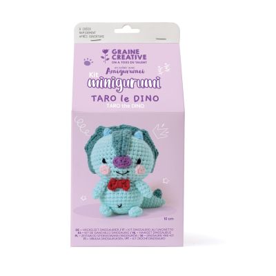 Kit Crochet Minigurumi Taro le Dino