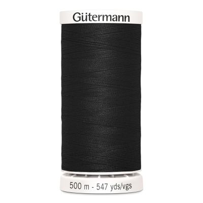 Fil Gütermann Pour tout coudre 500m - Noir