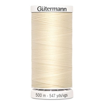 Fil Gütermann Pour tout coudre 500m - Crème