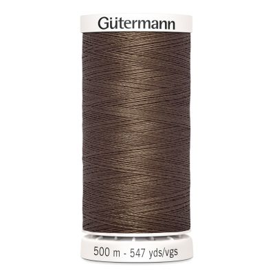 Fil Gütermann Pour tout coudre 500m - Marron foncé