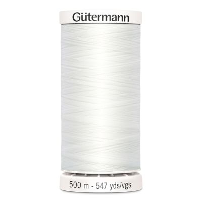 Fil Gütermann Pour tout coudre 500m - Blanc