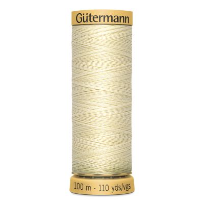 Fil à coudre Gütermann Coton naturel 100m - 0919