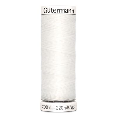 Fil Gütermann Pour tout coudre 200m - 800 Blanc