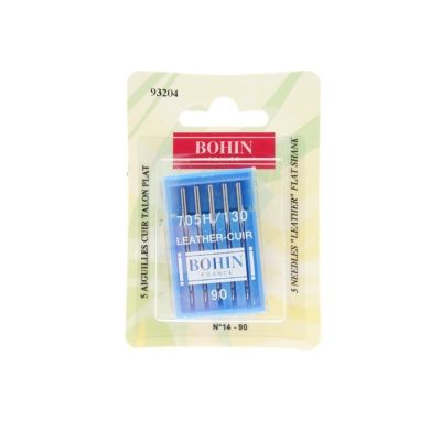 Aiguilles Machine Bohin Spéciales Cuir N°90 x5