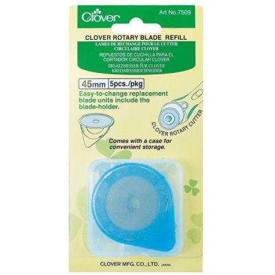 Lames circulaires pour cutter rotatif 45 mm Clover