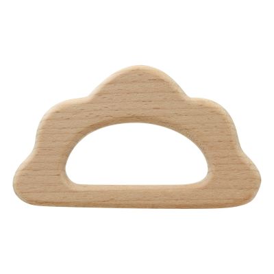Anneau de dentition bébé en bois Com&#039;1 idée - Nuage
