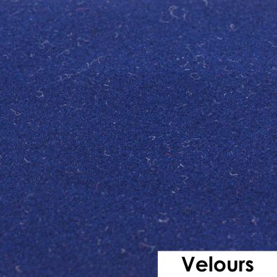 Flex flock effet velours thermocollant Com&#039;1 idée uni Navy - 50x25 cm