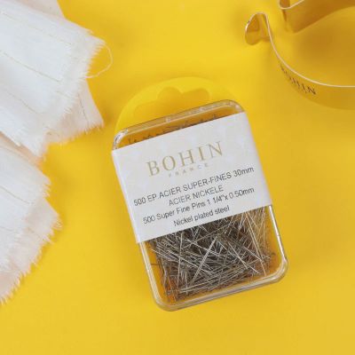 Boîte de 500 épingles super-fines Bohin