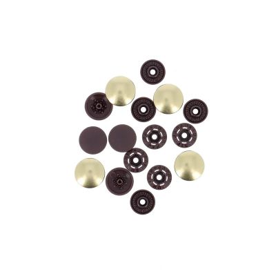 Boutons pressions magiques sans pince Bohin 14 mm Or x4