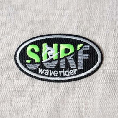 Ecusson Thermocollant Sport - Surf Wave rider