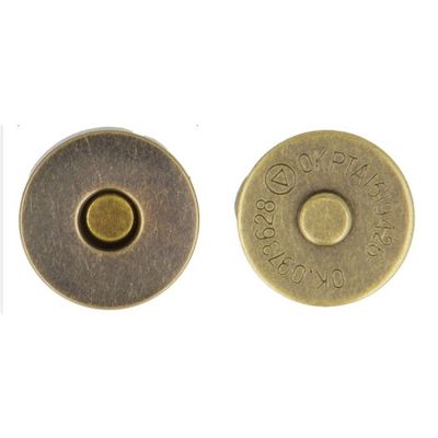 Fermoir magnétique Cuivre 19 mm X2