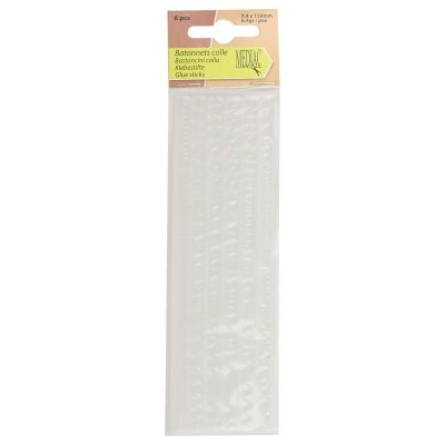 Bâtons de colle 7,4 mm pour pistolet à colle x6