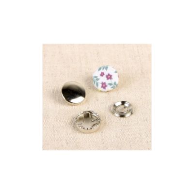 Boutons métal à recouvrir - 15 mm