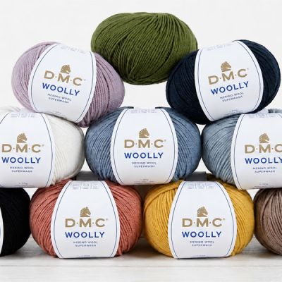 Fil laine Woolly DMC - 10 Couleurs