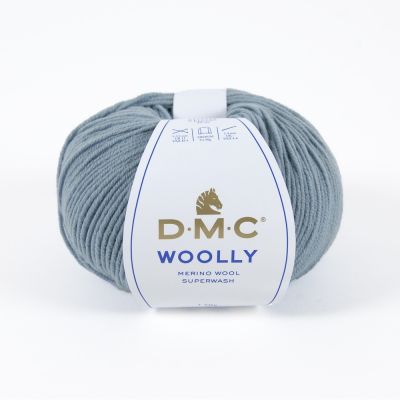 Fil laine Woolly DMC Bleu gris N° 78