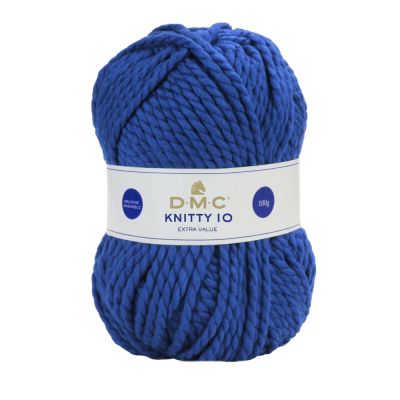 Fil à tricoter Knitty 10 DMC Bleu N° 979