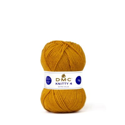 Fil à tricoter Knitty 4 DMC Ocre N° 766