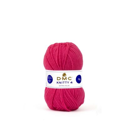 Fil à tricoter Knitty 4 DMC Fuschia N° 944