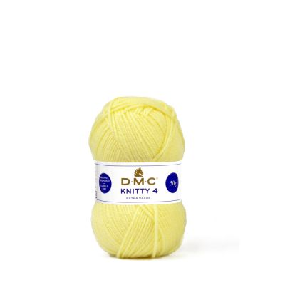 Fil à tricoter Knitty 4 DMC Jaune N° 957
