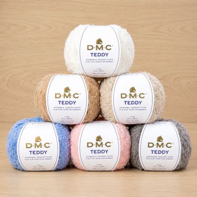 Fil laine Teddy DMC - 6 Couleurs
