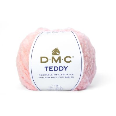 Fil laine Teddy DMC Rose pastel N° 314