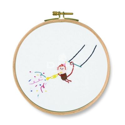 Kit Broderie DMC Tadaaa singe 18,5 cm