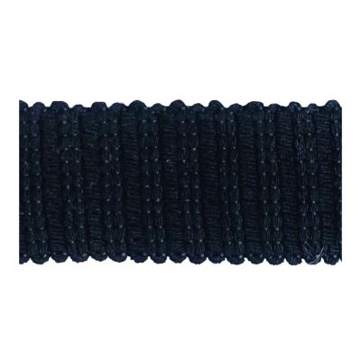Sangle aspect crochet 30 mm uni Noir x1m