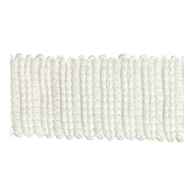 Sangle aspect crochet 30 mm uni Blanc cassé x1m
