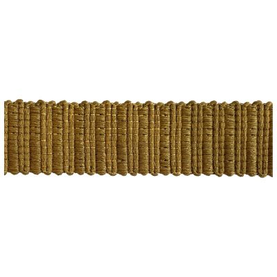 Sangle aspect crochet Lurex 30 mm Or x1m