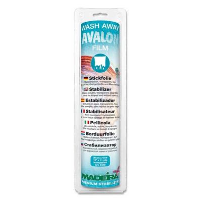 Stabilisateur de broderie hydrosoluble Avalon Film Madeira 