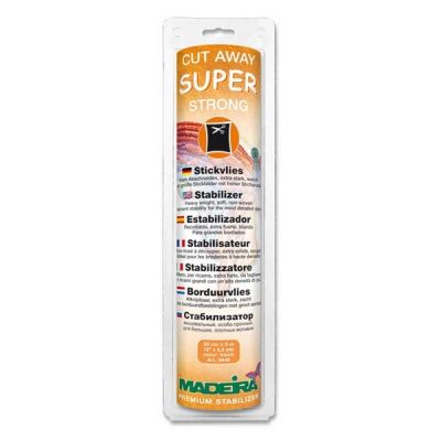 Stabilisateur de broderie à découper Super Strong Madeira - Noir 
