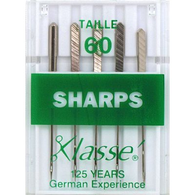 Aiguilles Machine Sharps 60/12 - Klassé