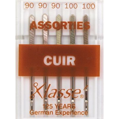 Aiguilles Machine Cuir assorties - Klassé
