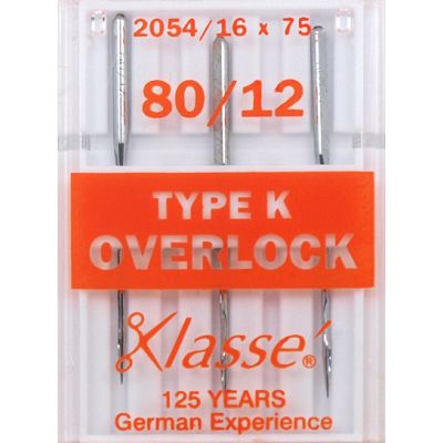 Aiguilles Machine A surfiler 80/12 Type K - Klassé