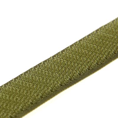 Velcro agrippant à coudre 20 mm Kaki x1m