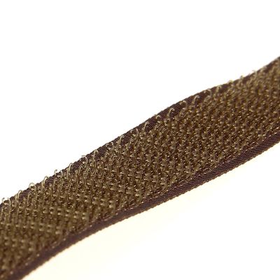 Velcro agrippant à coudre 20 mm Marron x1m