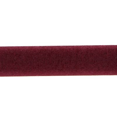 Velcro agrippant velours à coudre 20 mm Bordeaux x1m
