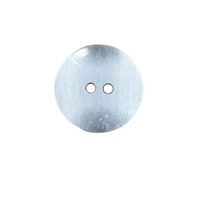 Bouton relief Vivienne 18 mm - Blanc