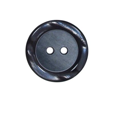 Bouton effet nacré Loris 22 mm - Bicolore Gris
