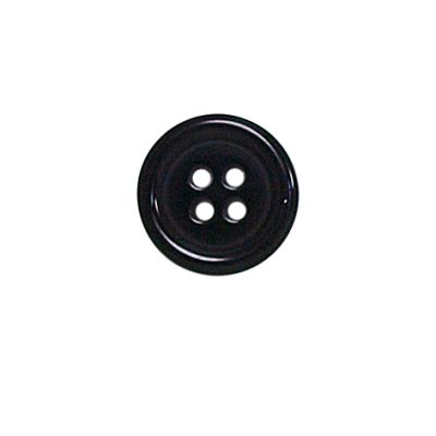 Bouton Gianfranco 15 mm - Noir