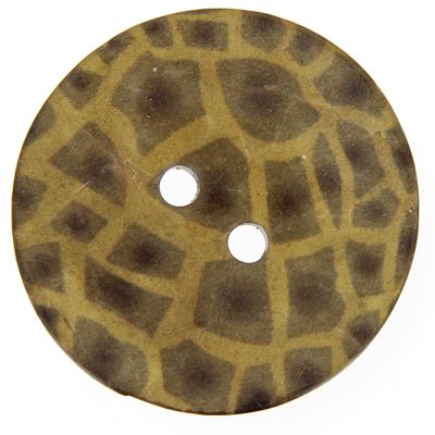 Bouton bois Stefano girafe 40 mm