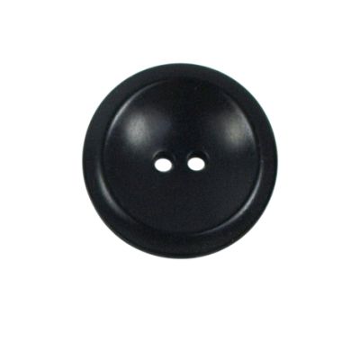 Bouton Carlota incurvé 22 mm - Noir