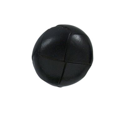 Bouton Giustina effet capitonné 20 mm - Noir