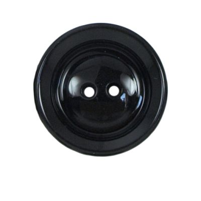 Bouton cuvette Jeanne 27 mm - Noir