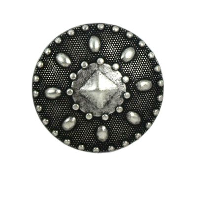 Bouton Léonardo métal 27 mm