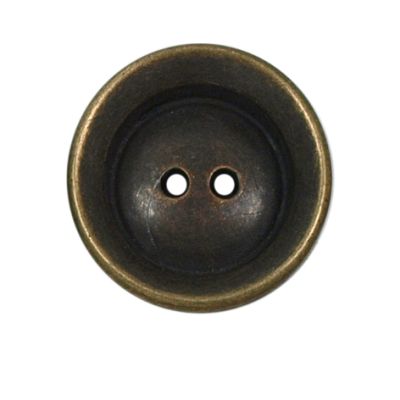Bouton cuvette Jeanne 27 mm - Bronze