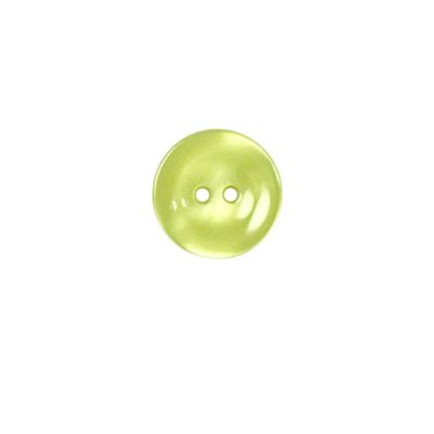 Bouton brillants creusé Giorgio 12 mm - Vert