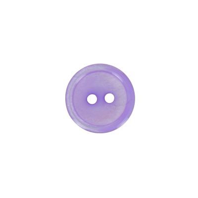 Bouton Donatella uni 15 mm - Violet