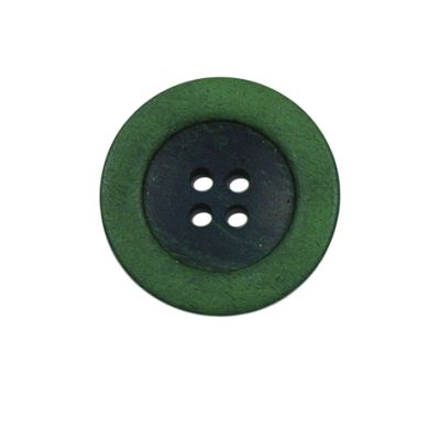 Bouton bicolore Giorgio 22 mm - Vert