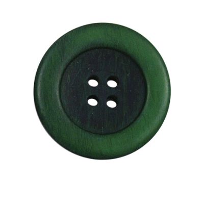 Bouton bicolore Giorgio 27 mm - Vert